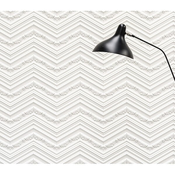 ORAC DECOR - Panneau Mural 3d Chevron W130 - L200 X H2 X L40 Cm - Orac Decor - large