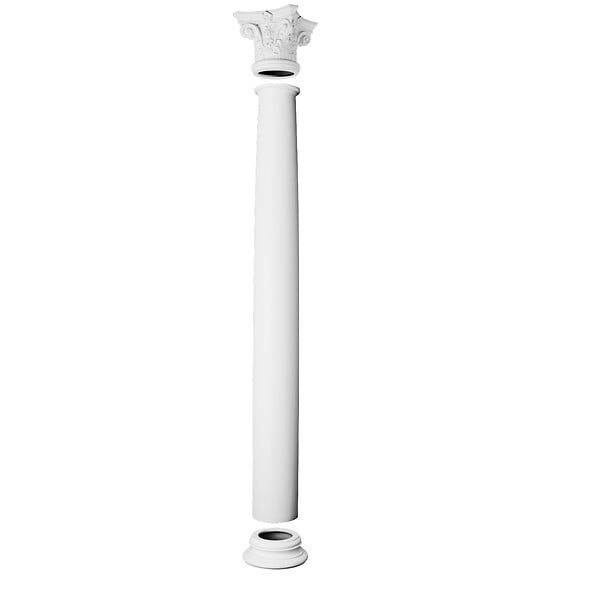 ORAC DECOR - Chapiteau Corinthien Orné De Feuilles D'acanthe K1122 - L36 X H30 X L36 - Orac Decor - large