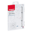LEGRAND - Prises de courant 2P+T surface complet Dooxie - Lot de 6 - Blanc - vignette