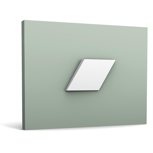 ORAC DECOR - W100 ROMBUS - élément décoratif pour former des motifs et des combinaisons - 25.8x15x2,9cm (L x l x h) Orac Decor Carton complet - large