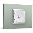 ORAC DECOR - W122 AUTOIRE - Panneau Mural Encadrement Soubassement 3d - 33,3x33,3x2,6cm (L x l x h) Orac Decor Carton complet - vignette