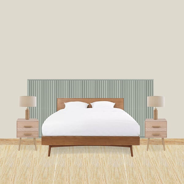 ORAC DECOR - Kit tête de lit DIY avec des panneaux muraux WX204 RIPPLE Orac Decor - Revêtemen - large
