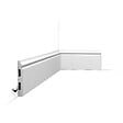 ORAC DECOR - SX118 CONTOUR Plinthe Orac Decor - 14x1,8x200cm (h x p x L) - plinthe décorative polymère Carton 8 pièces , A peindre - vignette