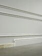 ORAC DECOR - Pack 10 mètres Plinthe de rénovation SX186 avec colle - Orac x Cimaises-et-plus - 13,8 x 2,2 x 200cm (h x p x L) - surplinthe décorative polymère - vignette