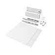 EMUCA - Kit de tiroirs pour cuisine ou salle de bains Vertex avec réglages 3D, hauteur 178mm, avec panneaux inclus, module 600mm, Peint en blanc - vignette