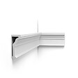 ORAC DECOR - P4000 Cimaise murale Orac - 14,5x5,6x200cm(h x p x L) - moulure décorative polyuréthane A l'unité - vignette