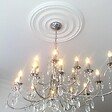 ORAC DECOR - R09 Rosace de plafond Orac Decor ø 48.5cm - moulure décorative polyuréthane Avec un tube de colle - vignette