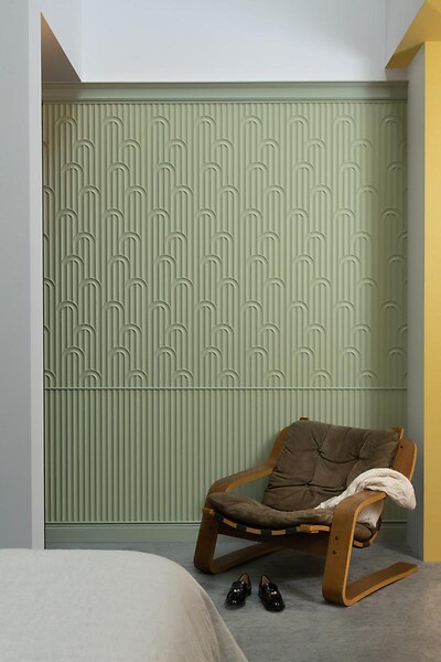 ORAC DECOR - PX209 moulure murale Orac Decor - 1,0x1,8x200cm (h x p x L) - profil décoratif polymère Carton complet - large