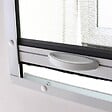 VOLET-MOUSTIQUAIRE - Pack éco de 2 moustiquaires enroulables verticales pour fenêtre de toit L 100 cm x H 120 cm  Alu blanc - vignette