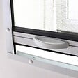 VOLET-MOUSTIQUAIRE - Moustiquaire enroulable alu blanc pour fenêtre de toit L 140 cm x H 150 cm - vignette