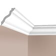 SANS - Corniche Plafond Cimaises et plus C19 - 7x6x200cm (h x p x L) - moulure décorative polymère - vignette