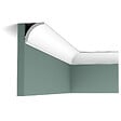 ORAC DECOR - Pack 10 mètres Corniches Plafond CX109 avec colle - Orac x Cimaises-et-plus - 4,5x4,5x200cm (h x p x L) - moulure décorative polymère - vignette