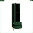 OTITEC - Armoire Vitrine - H.190 x L.55 x P.40 cm - SAPIN - vignette