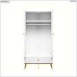 OTITEC - Garde Robe - H.190 x L.92 x P.53 cm - PRESTIGE - vignette