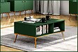 OTITEC - Table Basse - H.42 x L.90 x P.60 cm - SAPIN - vignette
