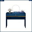 OTITEC - Coiffeuse - H.79 x L.100 x P.40 cm - MARIN - vignette