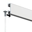 ARTITEQ - Pack de 5 fils perlon transparents + solid slider 2 mm - Accessoire Cimaise Artiteq 500 cm - vignette