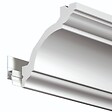 ORAC DECOR - Kit Cimaise tableau DecoRail Artiteq 200 cm + corniche Orac Decor C213 - 200 x 8 x 8 cm - vis & chevilles murs mixtes - vignette
