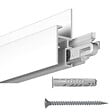 ARTITEQ - Cimaise Gallery-Click Rail R30 Blanc 200cm + clips + vis & chevilles - Cimaise Tableau Newly - vignette