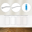 ORAC DECOR - Kit DIY Encadrement Cimaise PX175 + 4 cadres PX201 + colle - Soubassement Orac - vignette