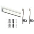 ARTITEQ - Cimaise Box PREMIUM Classic Rail + Tige 4 mm - 200 cm - Kit tout en un Blanc laqué - vignette
