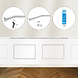 ORAC DECOR - Kit DIY Encadrement Cimaise PX175 + 2 cadres PX201 + colle - Soubassement Orac - vignette