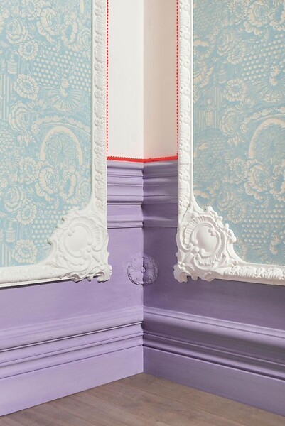 ORAC DECOR - P8040 Cimaise murale Orac Decor - 10x2x200cm (h x p x L) - moulure décorative polyuréthane Carton complet - large