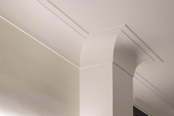 ORAC DECOR - P9900 Cimaise murale Orac Decor - 8x1x200cm (h x p x L) - moulure décorative polyuréthane Carton complet - large