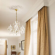 ORAC DECOR - R17 Rosace de plafond Orac Decor ø 47cm - moulure décorative polyuréthane Avec un tube de colle - vignette