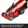 EINHELL - Tondeuse à gazon sans fil RASARRO 36/36 Kit Power X-Change EINHELL 3413282 avec 2 batteries 3,0 Ah et 2 chargeurs - vignette