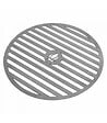 COOK KING - Plaque  de cuisson en acier inox pour braséro de 82 cm à 102cm avec une grille 40 à 50cm - Ø 102 cm - vignette