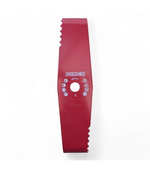 DUNSCH - Lame dentée droite Dunsch duro broyeur spéciale ronces et arbustes 2 dents épaisseur 3 mm 73050019 - large