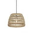 M.CEZARE - Abat-jour pour suspension Marin en herbes marines - diamètre 40 cm - marron - vignette