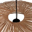 M.CEZARE - Abat-jour pour suspension Eugénie en bambou - ⌀ 80 cm - marron - vignette
