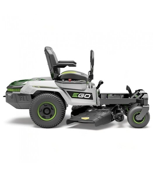 EGO POWER+ - Tondeuse Tracteur à batterie à virage Zéro, largeur de coupe 107 cm, 5 batteries 56V 10Ah - EGO ZT4201E - large