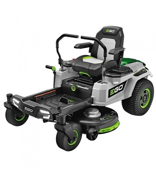 EGO POWER+ - Pack tondeuse autoportée Zero Turn coupe 107 cm 6 batteries 10Ah et chargeur 1600W inclus EGO ZT4201E - large