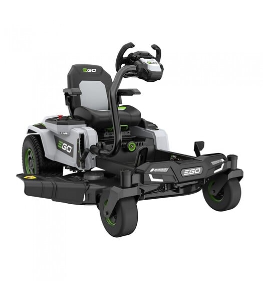 EGO POWER+ - Tracteur Tondeuse électrique ZT4201ES, coupe 107 cm, 6 batteries de 10Ah et chargeur mural inclus - large