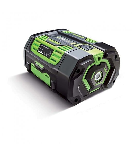 EGO POWER+ - Tracteur Tondeuse électrique ZT4201ES, coupe 107 cm, 6 batteries de 10Ah et chargeur mural inclus - large