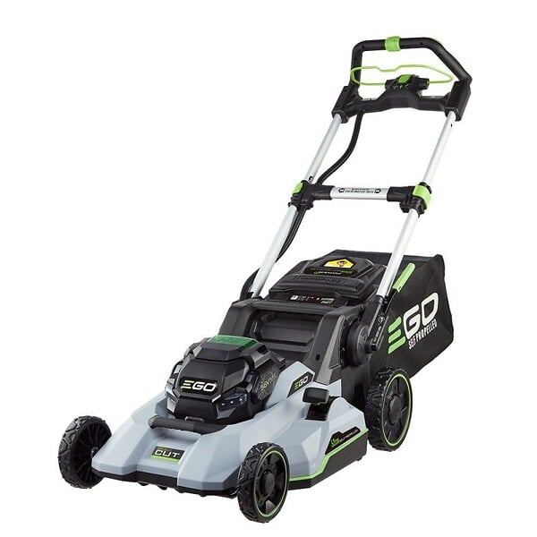EGO POWER+ - Tondeuse à gazon tractée Ego Power double lame 52 cm batterie 7,5Ah chargeur rapide inclus LM2135E-SP - large