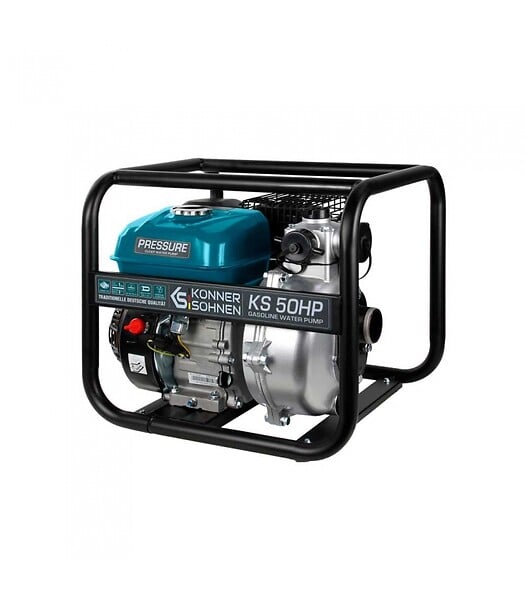 KONNER SOHNEN - Motopompe haute pression 2 pouces refoulement à 50 mètres 30000L/h Könner  Söhnen KS 50 HP - large