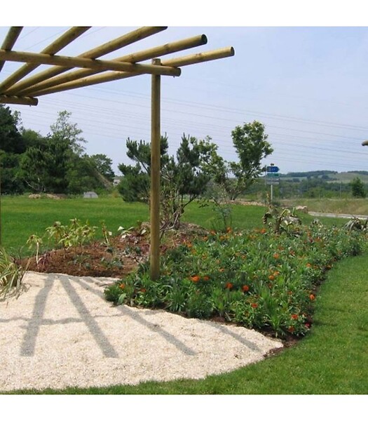 RACINE - Paillis de chanvre dégradable sans pesticide - balle de 200 litres pour 5 m² - large