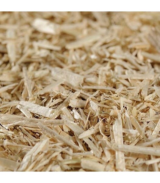 RACINE - Paillis de chanvre dégradable sans pesticide - balle de 200 litres pour 5 m² - large
