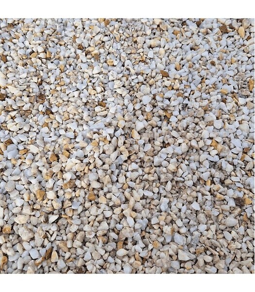 RACINE - Paillage minéral Gravier marbre blanc 8-12mm, Big bag 500 kg - F-PAI065 - large