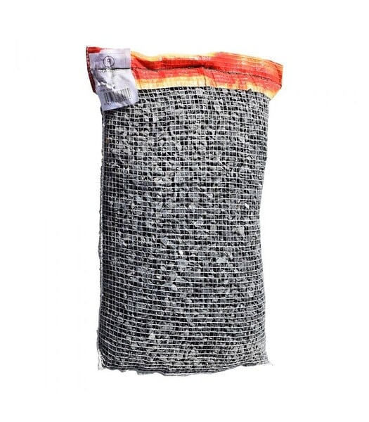RACINE - Paillage minéral Gravier marbre noir 6-14mm, filet de 20 kg - F-PAI066 - large