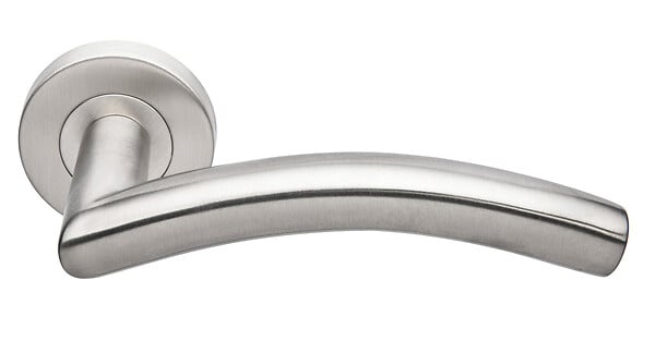 HERACLES - Béquille double JADE sur rosace bec de cane inox 1494 - HERACLES - B-INOX-04 - large