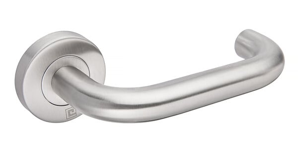 HERACLES - Béquille double JADE sur rosace bec de cane inox 1294 - HERACLES - B-INOX-02 - large