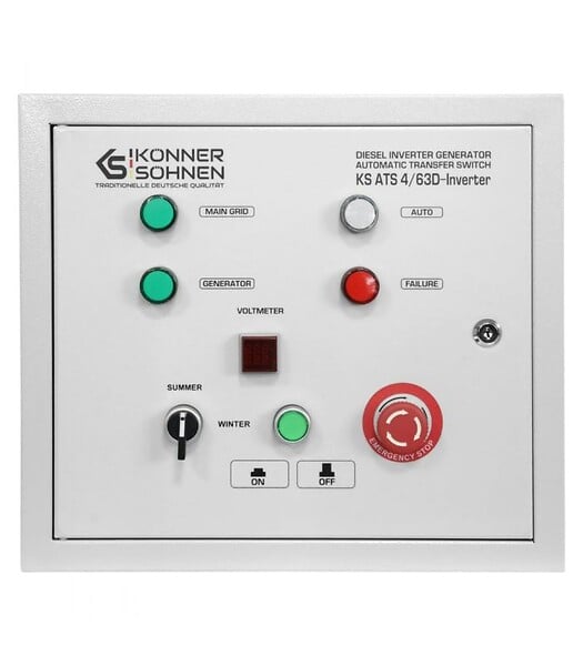 KONNER SOHNEN - Bloc de transfert automatique (ATS) pour générateur diesel -  KS ATS 4/63D-Inverter - large