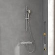 VILLEROY ET BOCH - Mitigeur douche thermostatique  Universal rond + Ensemble de douche Verve Showers 3 jets chromé - vignette