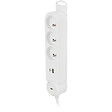 ZENITECH - Multiprise Iota 3 prises 16A + prise USB A+C avec interrupteur - Zenitech - vignette