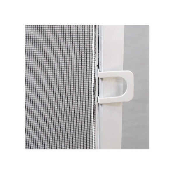 VOLET-MOUSTIQUAIRE - Moustiquaire Cadre Amovible Alu 100 cm x 100 cm Blanc - large